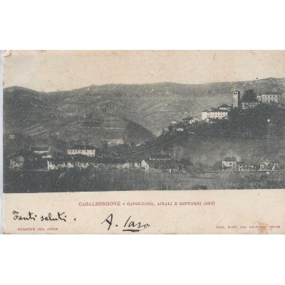 Casalborgone - Capoluogo,airali e dintorni 1900